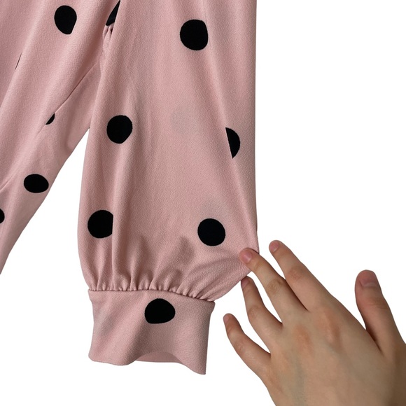 ⭐️2/$20 NWT Adrianna Papell Polka Dot Blouse - Picture 7 of 16